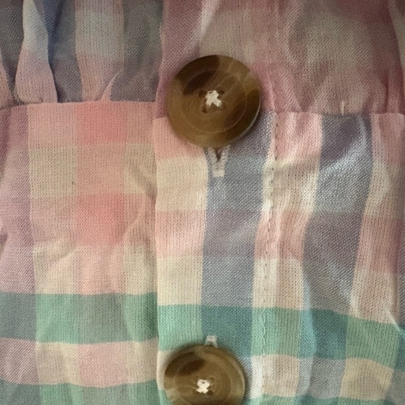 Japna Multicolor Plaid Midi Summer Dress XS - Picture 5 of 8